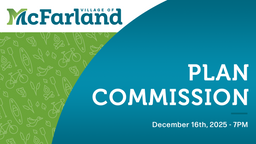 Thumbnail image for Plan Commission 12/16/25