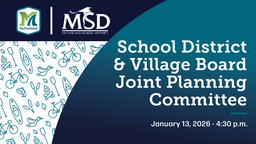 Thumbnail image for School District/Village Board Joint Planning Committee 1/13/25