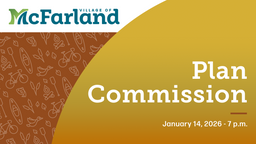 Thumbnail image for Plan Commission 1/20/26
