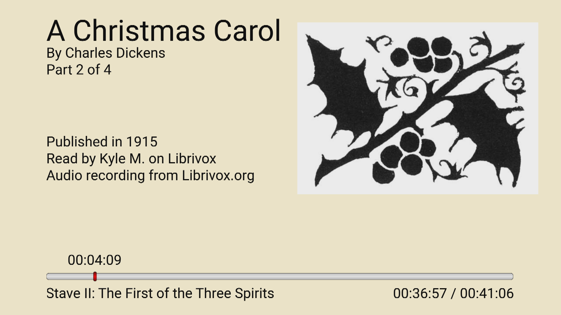 A Christmas Carol: Stave II