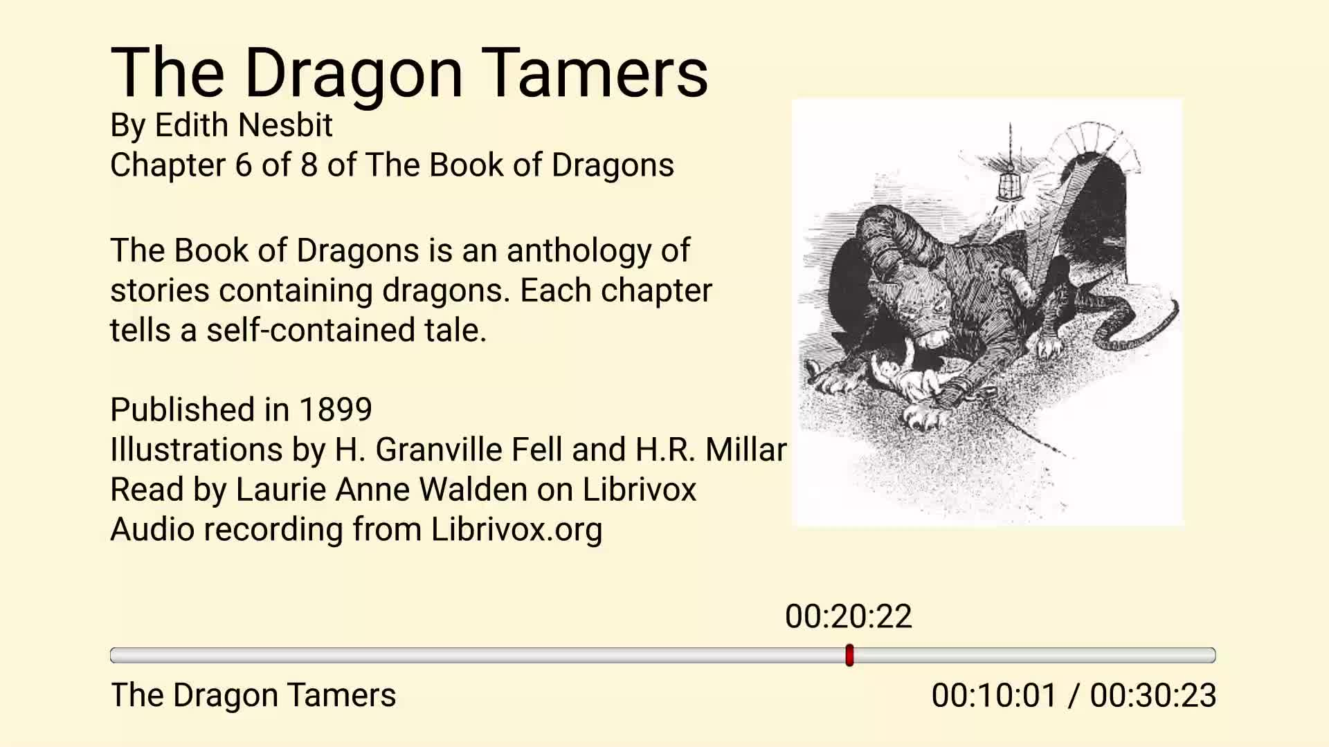 The Book of Dragons Chapter 6: The Dragon Tamers