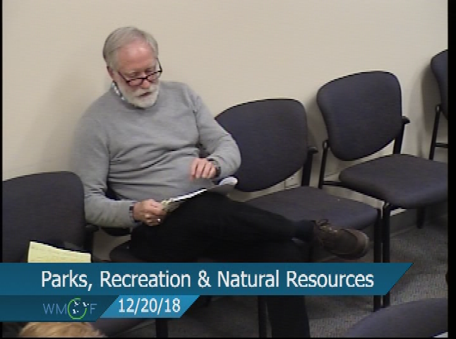 Parks, Recreation, and Natural Resources Committee 12/20/18